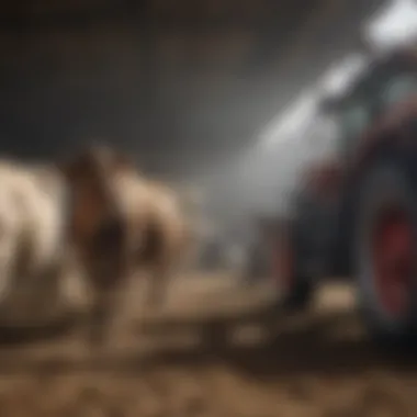 Variety of MJE Livestock Equipment Different types of MJE equipment for livestock care