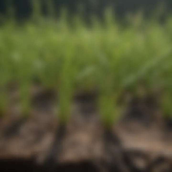 Comparison of Poa annua and other grass species