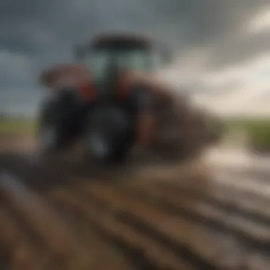 Impact of precipitation on agricultural practices