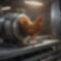 GQF incubator turner motor in operation