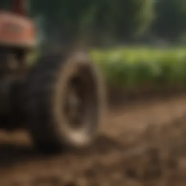 Impact of Organic Fertilizers on Agriculture A lush, thriving farm benefiting from organic fertilizers