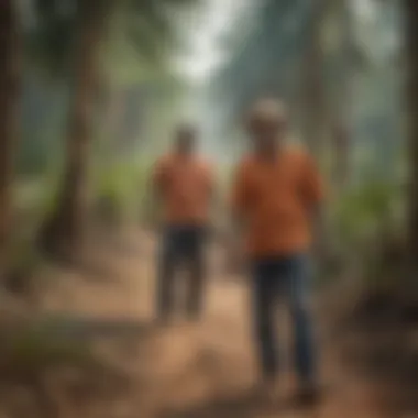 Community Engagement in Sustainable Practices Community engagement in sustainable palm oil farming practices.