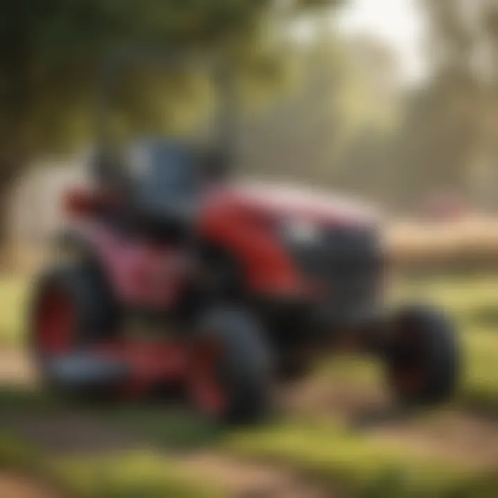 User demonstrating the functionality of the Toro TimeMaster