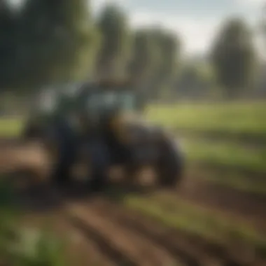 Application of Acaricides in Sustainable Practices An agriculturalist applying acaricides in a controlled environment.