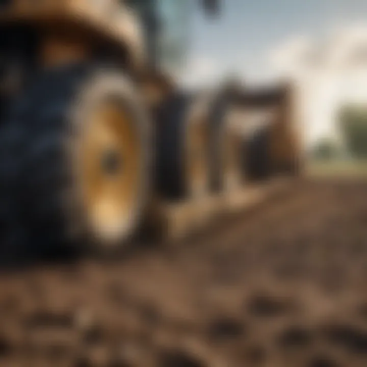 Close-up of Virnig Land Leveler features
