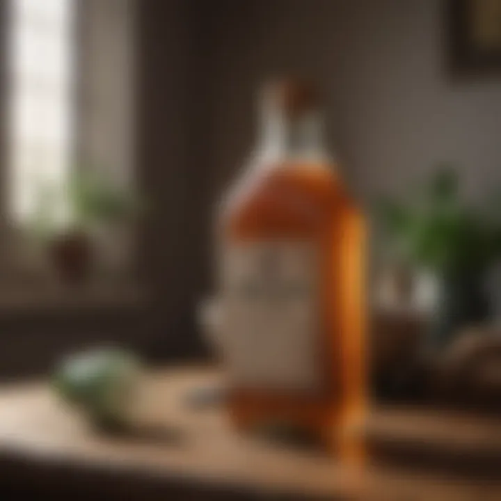 Bifen IT Pesticide Bottle Bifen IT pesticide bottle on a wooden table